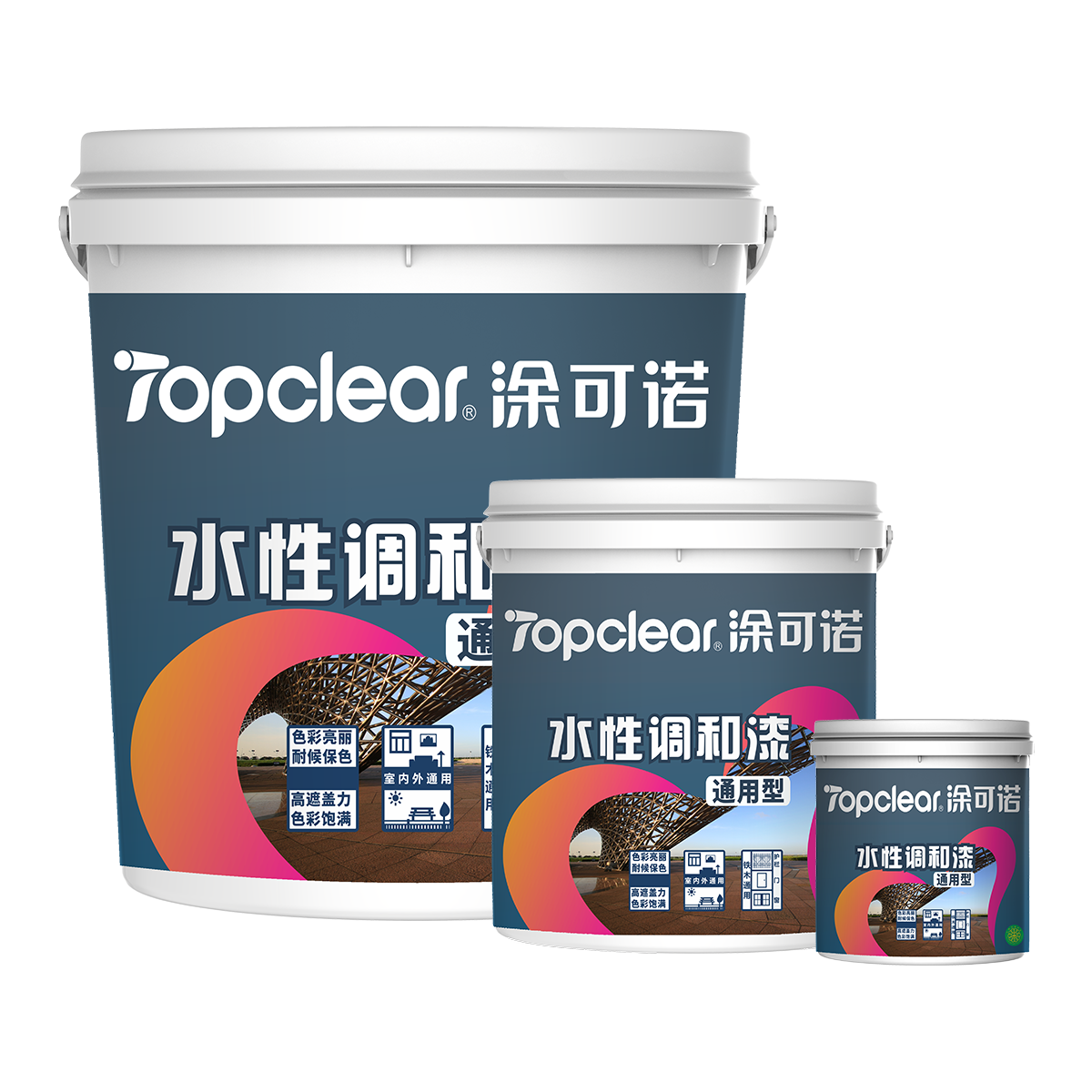 涂可诺水性调和漆