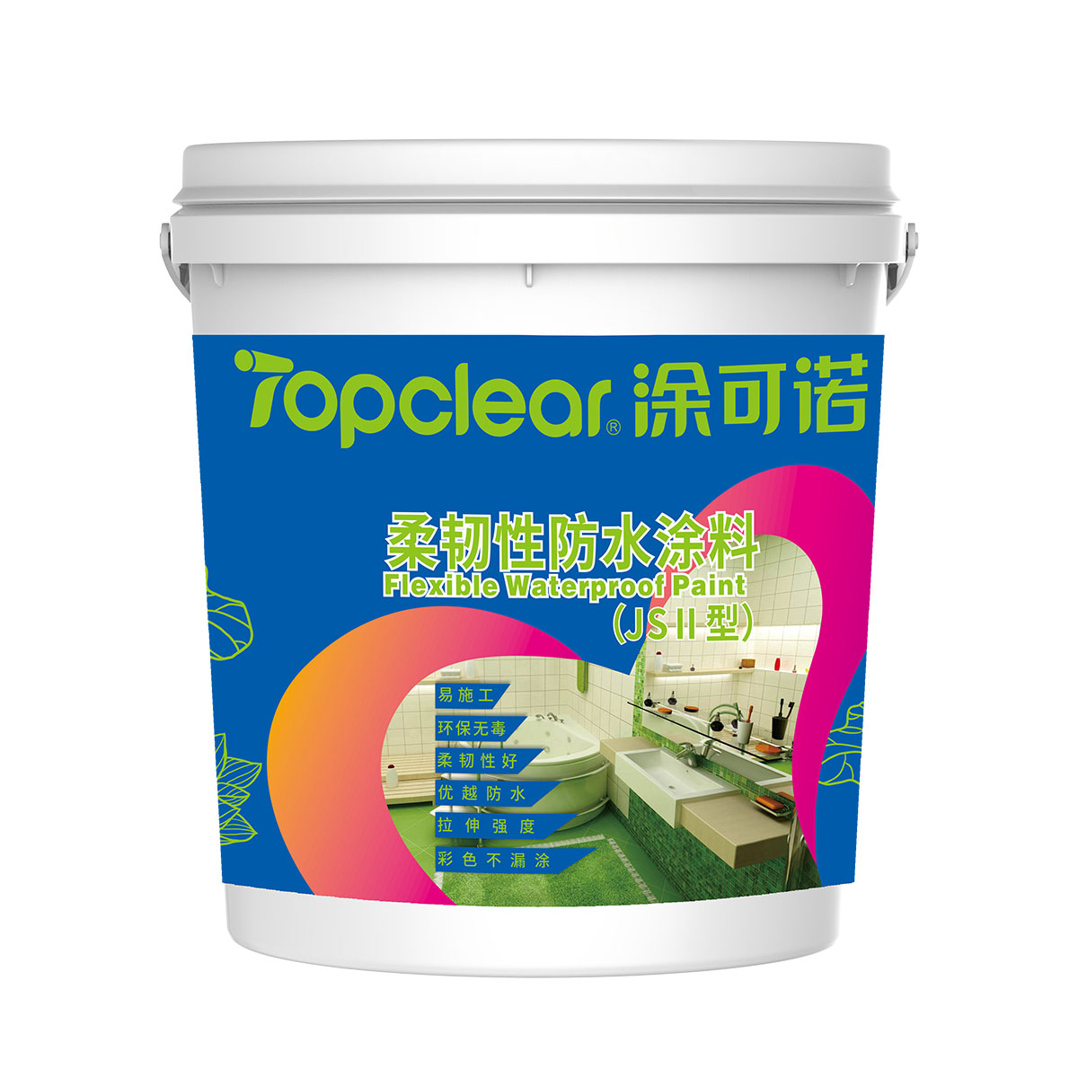 涂可诺柔韧性防水涂料（JSⅡ型）